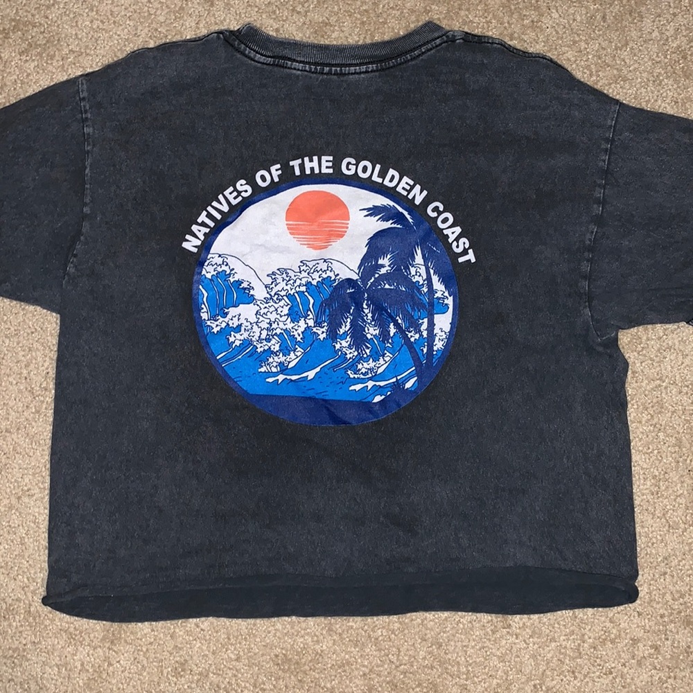 Brandy Melville Golden Coast Tee